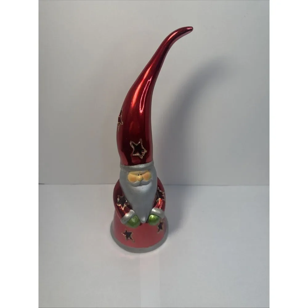 Mark Roberts‎ Santa Hat Face Figure Christmas Votive Candle Holder Holiday